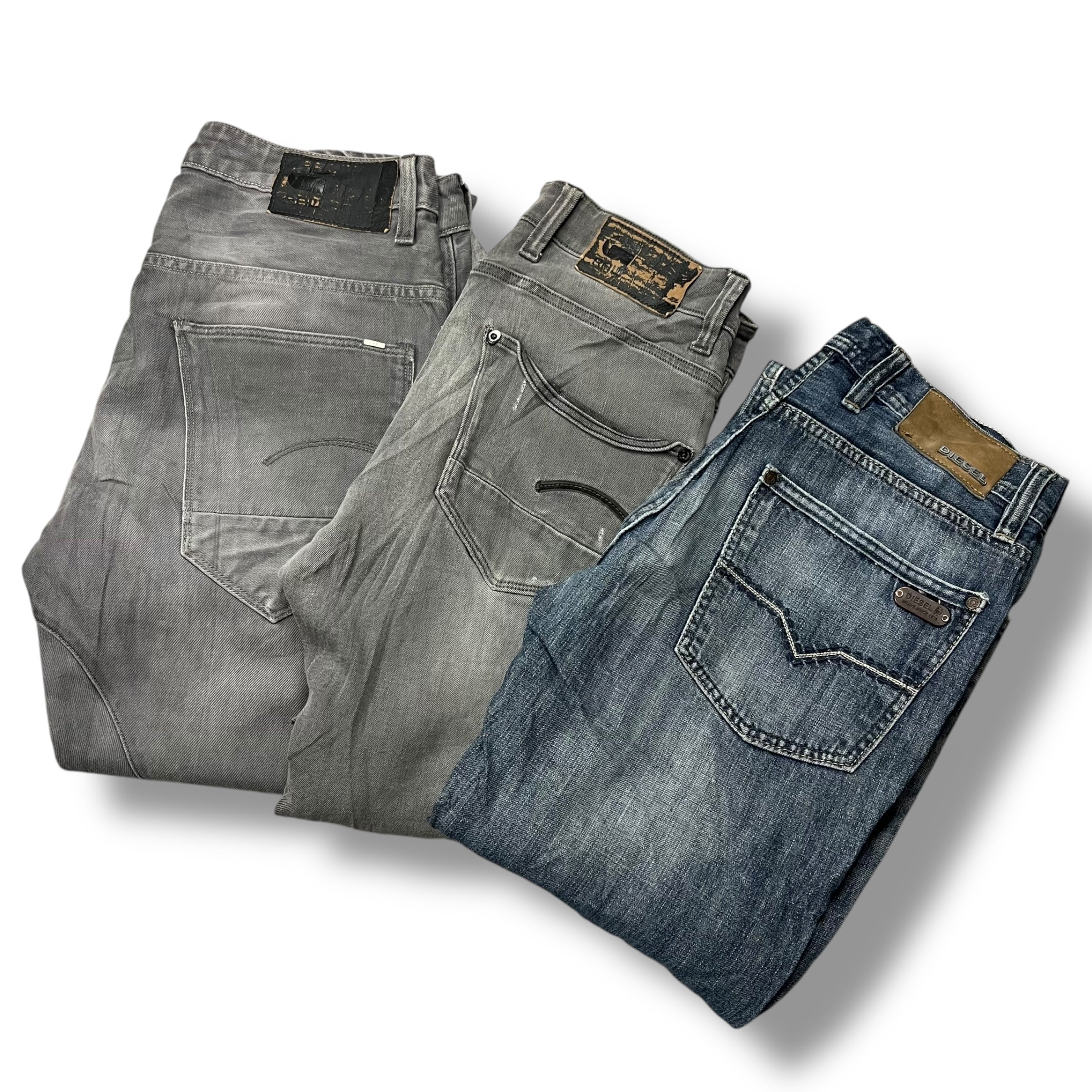 G-Star & Diesel – Mystery Box mit 3 Jeans