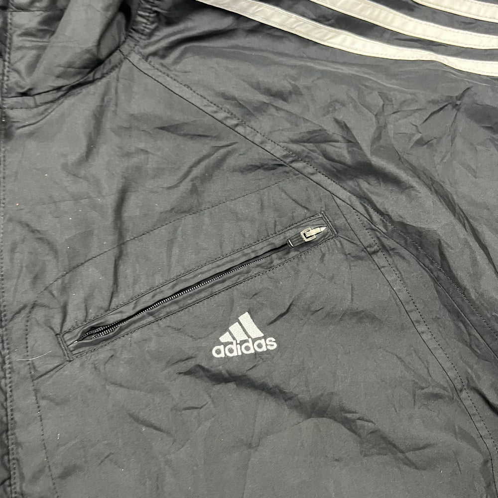 Adidas Vintage Windbreaker Jacke Größe (XXL)