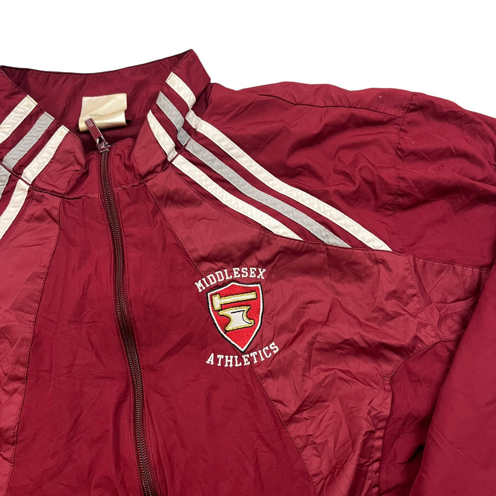 Adidas Vintage Windbreaker Jacke Größe (L)