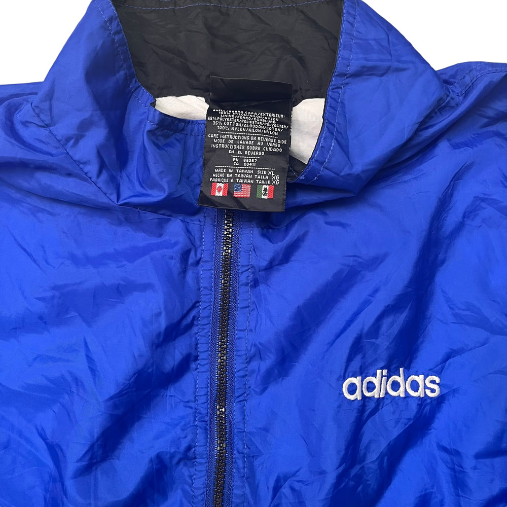 Adidas Vintage Windbreaker Jacke Größe(XL)