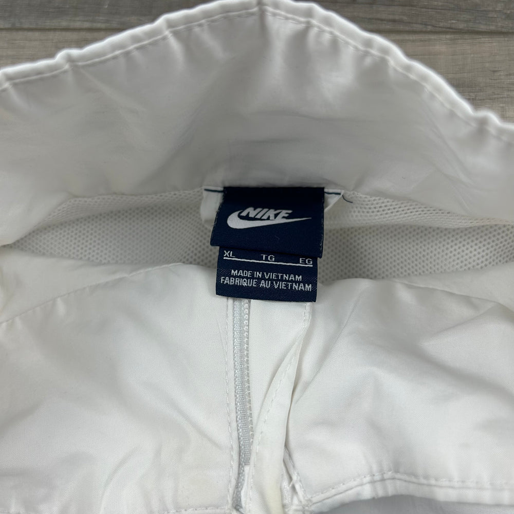 (XL) Vintage Nike Windbreaker Trackjacket Weiß