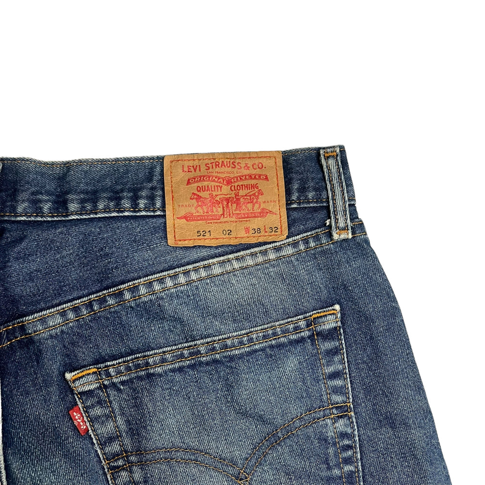 Levis 521 Vintage Baggy Jeans Größe W38-L32 (XL)