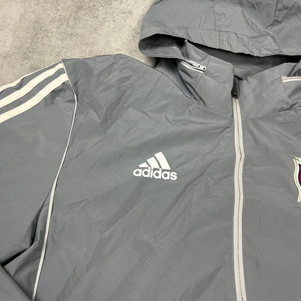 (L) Adidas Vintage Jacke Windbreaker