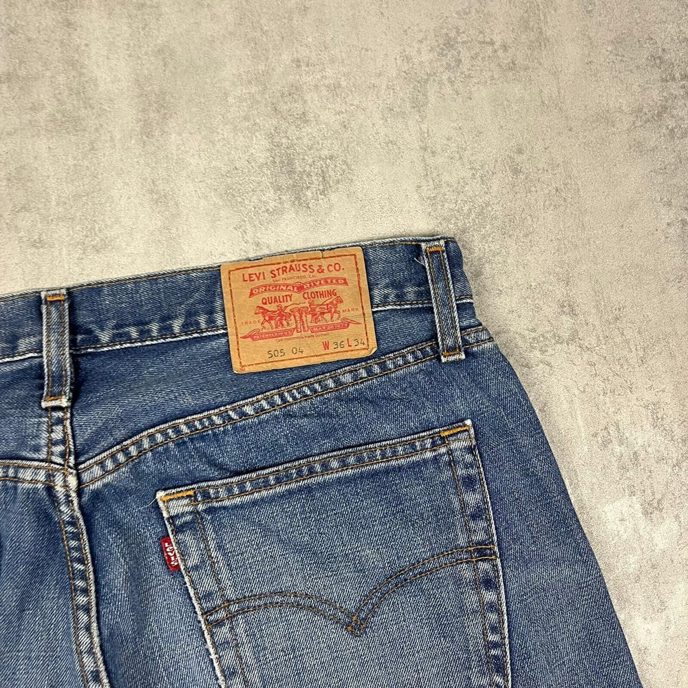 Levis 505 Baggy Jeans W36 L34 (XL)