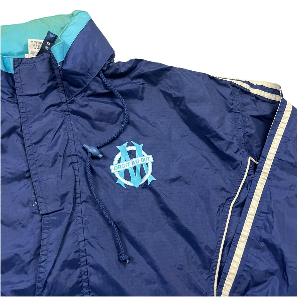 Adidas Marseille Vintage Jacke Windbreaker Größe (M)