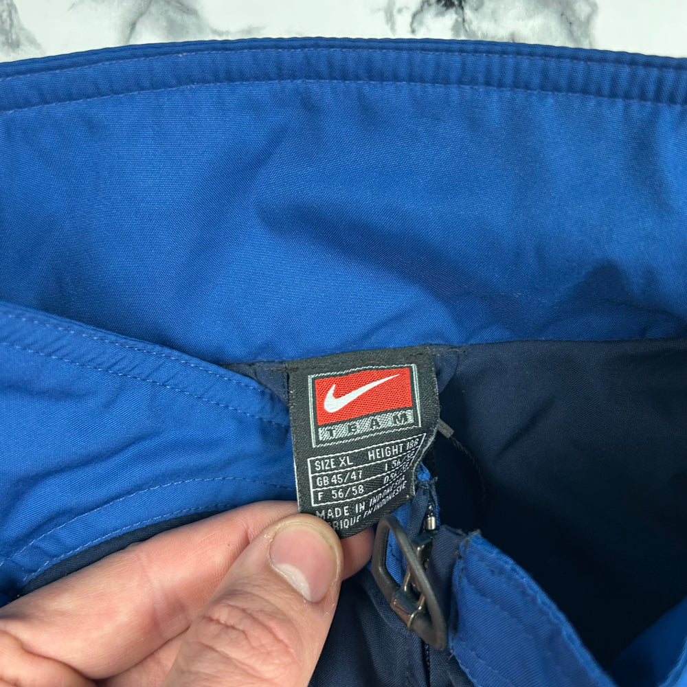 (XL) Vintage Nike Windbreaker Dunkelblau