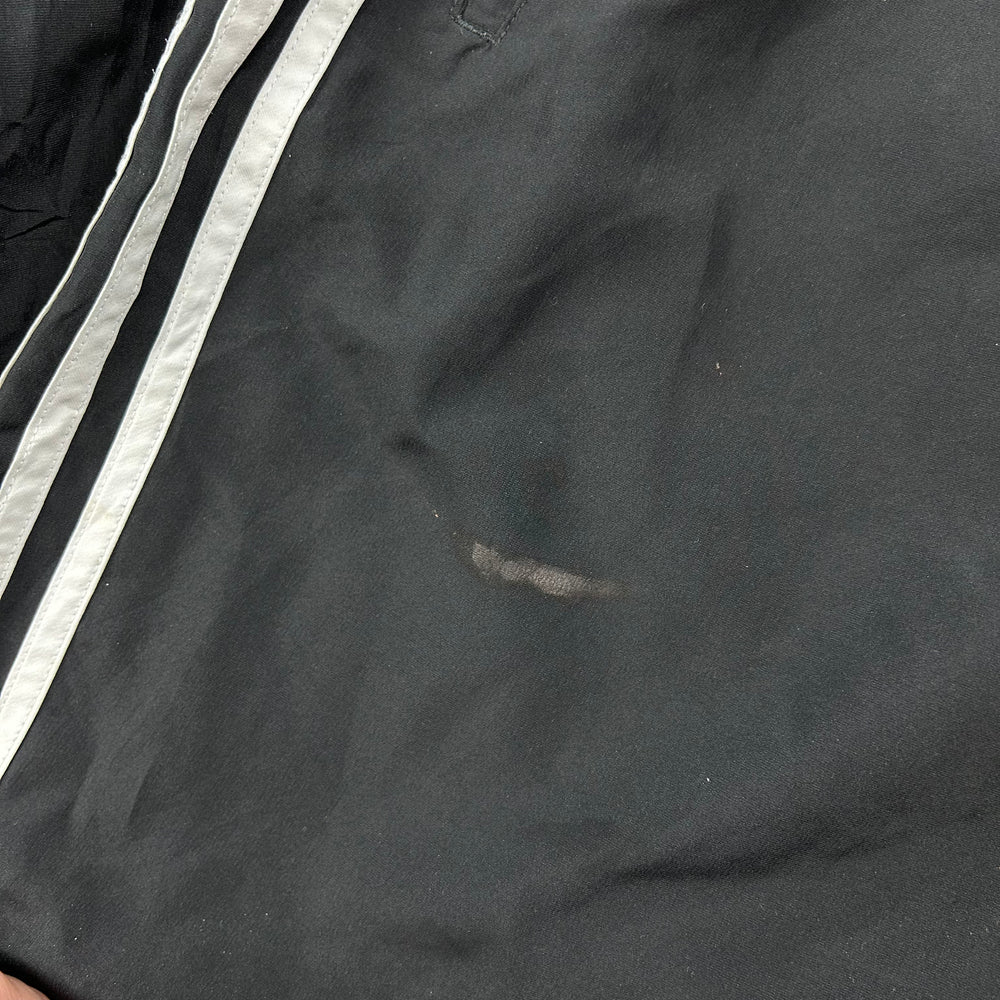 (M) Vintage Adidas Trackpants Trainingshose Schwarz mit Weißen Streifen