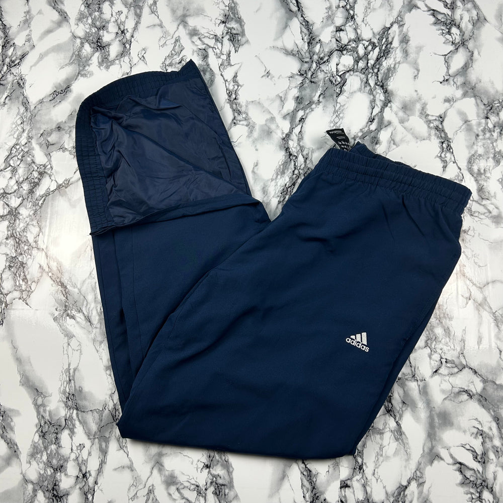 (L) Vintage Adidas Trackpants Trainingshose Dunkelblau