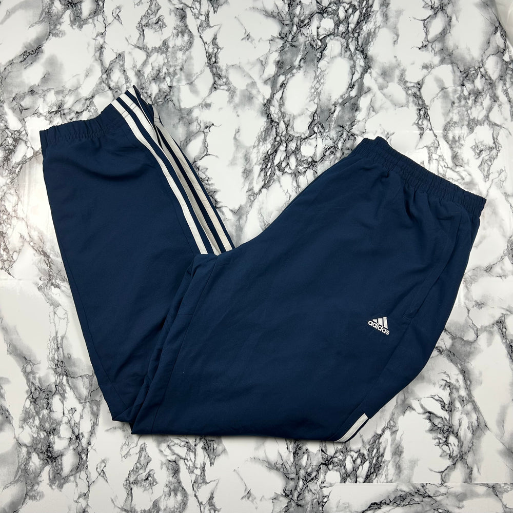 (XL) Vintage Adidas Trackpants Trainingshose Dunkelblau