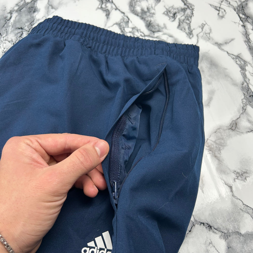 (XL) Vintage Adidas Trackpants Trainingshose Dunkelblau