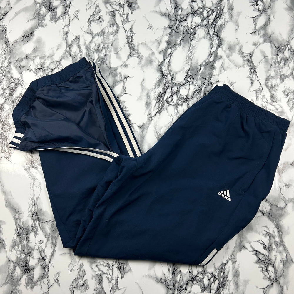 (XL) Vintage Adidas Trackpants Trainingshose Dunkelblau