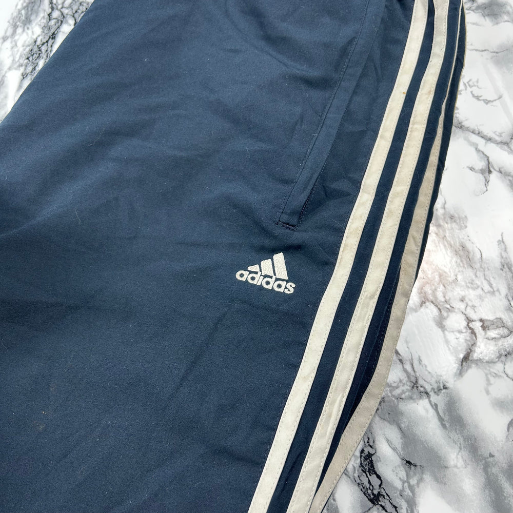 (L) Vintage Adidas Trackpants Trainingshose Blau