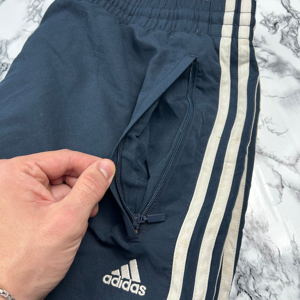 (L) Vintage Adidas Trackpants Trainingshose Blau