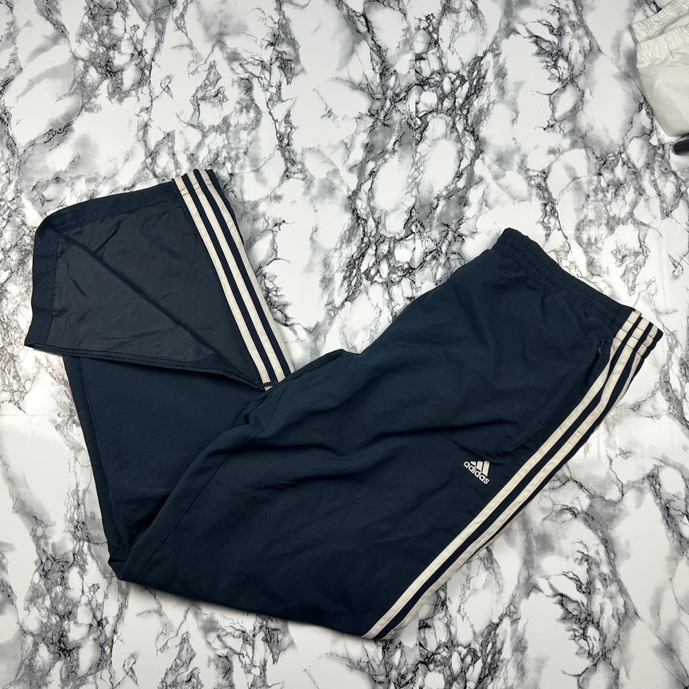 (L) Vintage Adidas Trackpants Trainingshose Blau