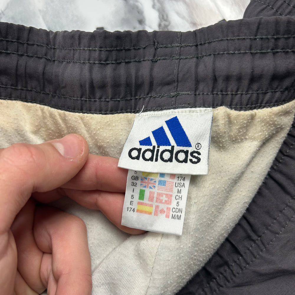 (M) Vintage Adidas Trackpants Trainingshose Grau