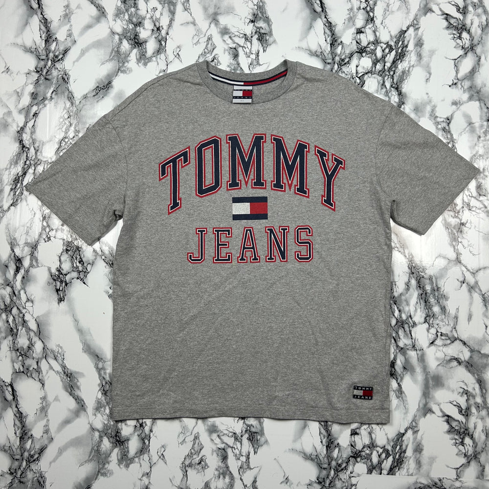 (XS) Vintage Tommy Jeans T-Shirt Grau