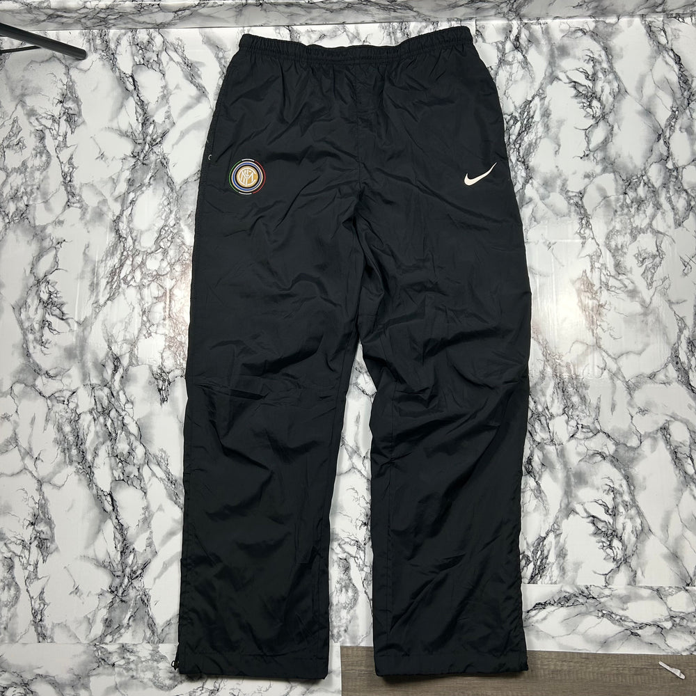 (M) Vintage Nike Inter Mailand Trackpants Trainingshose Schwarz