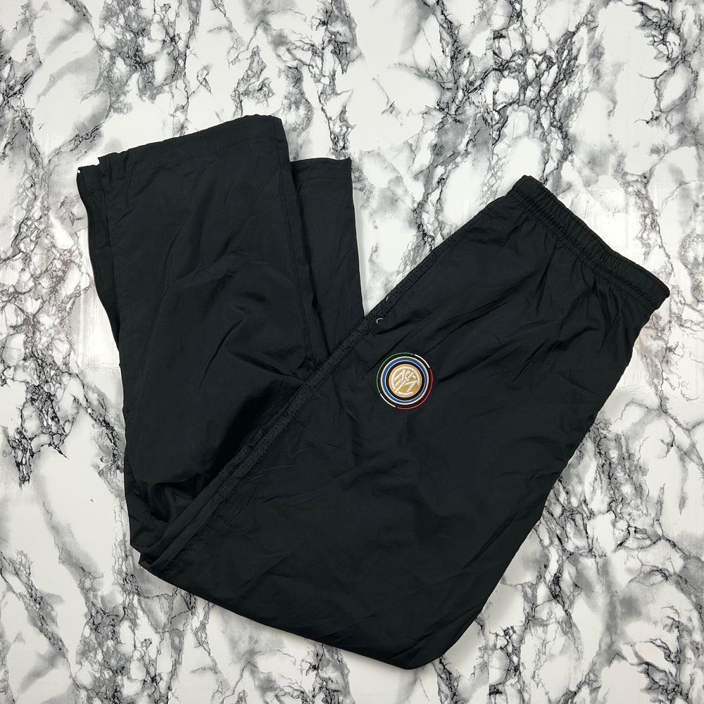 (M) Vintage Nike Inter Mailand Trackpants Trainingshose Schwarz