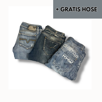 Y2K G-Star & Diesel Jeans Box (3 Jeans)
